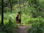 Kids in Forest
